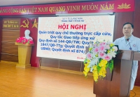 TRUNG TÂM Y TẾ HẢI HÀ TỔ CHỨC HỘI NGHỊ QUÁN TRIỆT QUY CHẾ THƯỜNG TRỰC CẤP CỨU, QUY TẮC GIAO TIẾP ỨNG XỬ