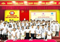 TRUNG TÂM Y TẾ HẢI HÀ GẶP MẶT SINH VIÊN ĐẠI HỌC Y DƯỢC HẢI PHÒNG THỰC TẬP TẠI BỆNH VIỆN ĐA KHOA TỈNH VÀ BỆNH VIỆN  BÃI CHÁY