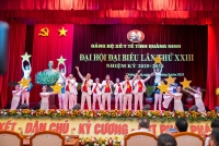 Chương trình nghệ thuật chào mừng Đại hội đại biểu Đảng bộ Sở Y tế tỉnh Quảng Ninh lần thứ XXIII, nhiệm kỳ 2025–2030